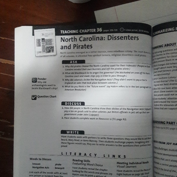 The History of US: Making Thirteen Colonies Teaching Guide bundle, Hakim - Picture 6 of 13